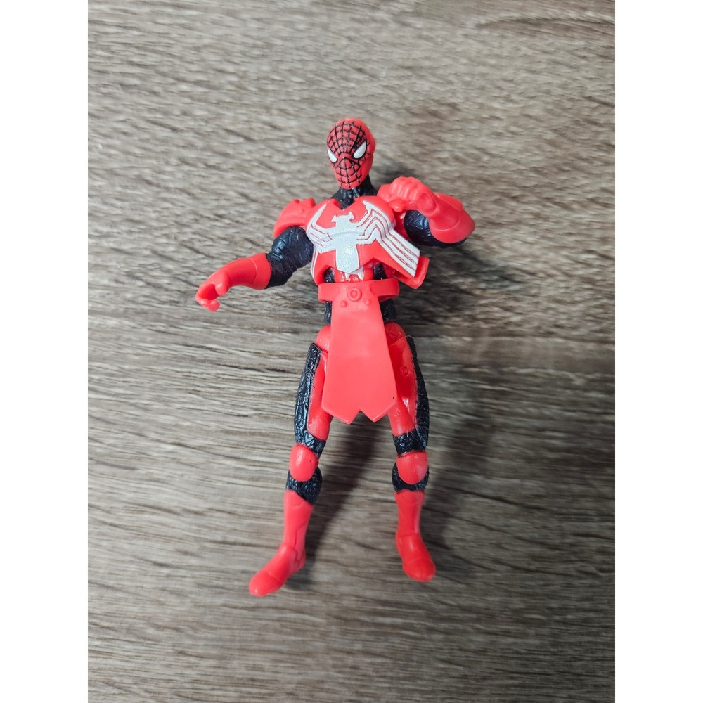 Stealth Ninja Spiderman‎ Action Figure Marvel Red 2009 Spider-Man